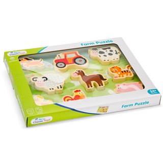 New Classic Toys - Chunky Farm Puzzle